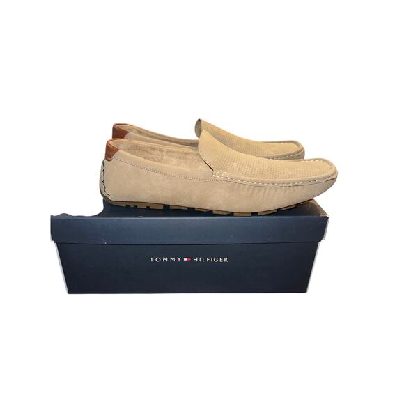 Men’s Tommy Hilfiger Alvie Tan Driving Loafer. NWT! - Picture 1 of 5
